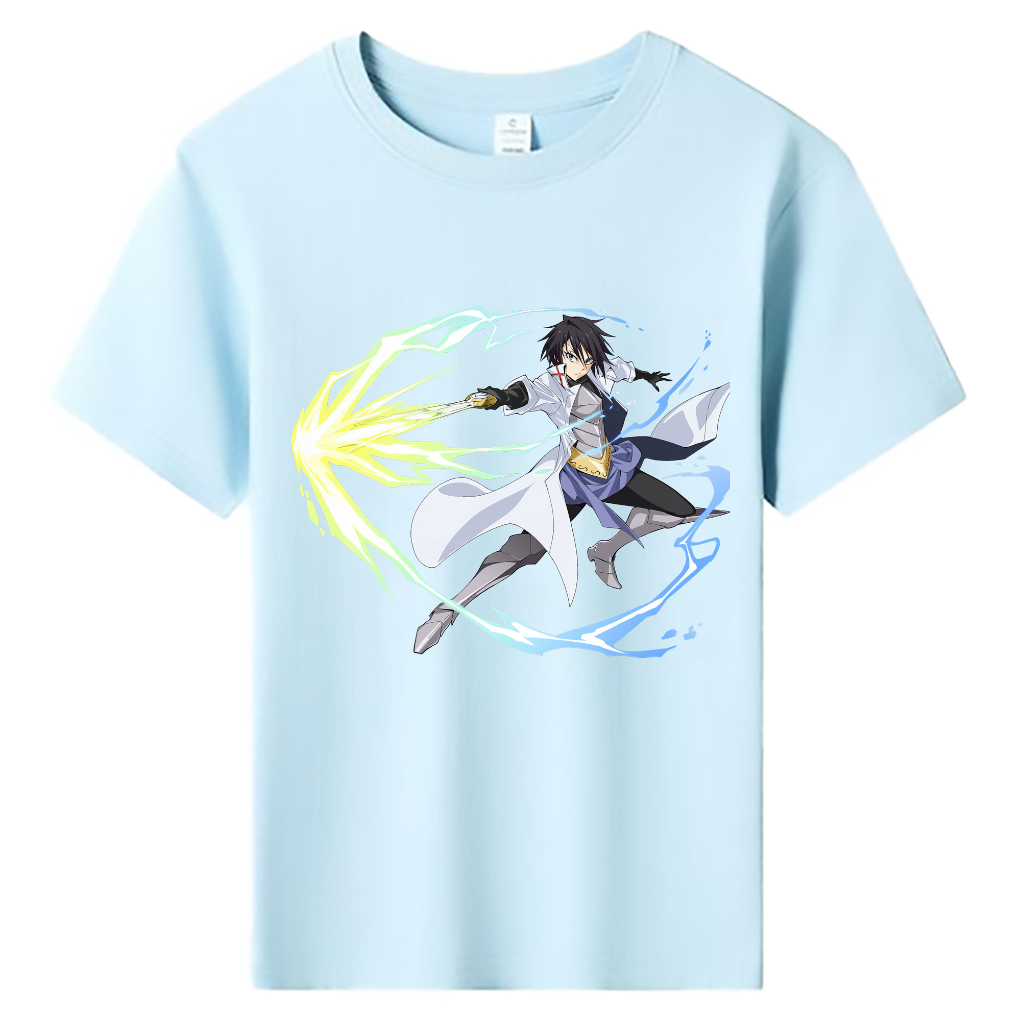 （画像用） 転スラ Regarding Reincarnated to Slime 綿100％キッズTシャツ（フロントプリント）